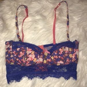 Anthropologie (Eloise) Longline Bra/Bralette, NWOT